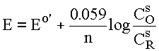 Nernst equation