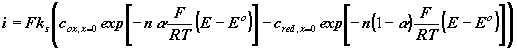 Butler_Volmer equation