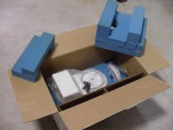 Add the special foam pieces