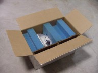 Place a summary of the service request in the box before you seal it